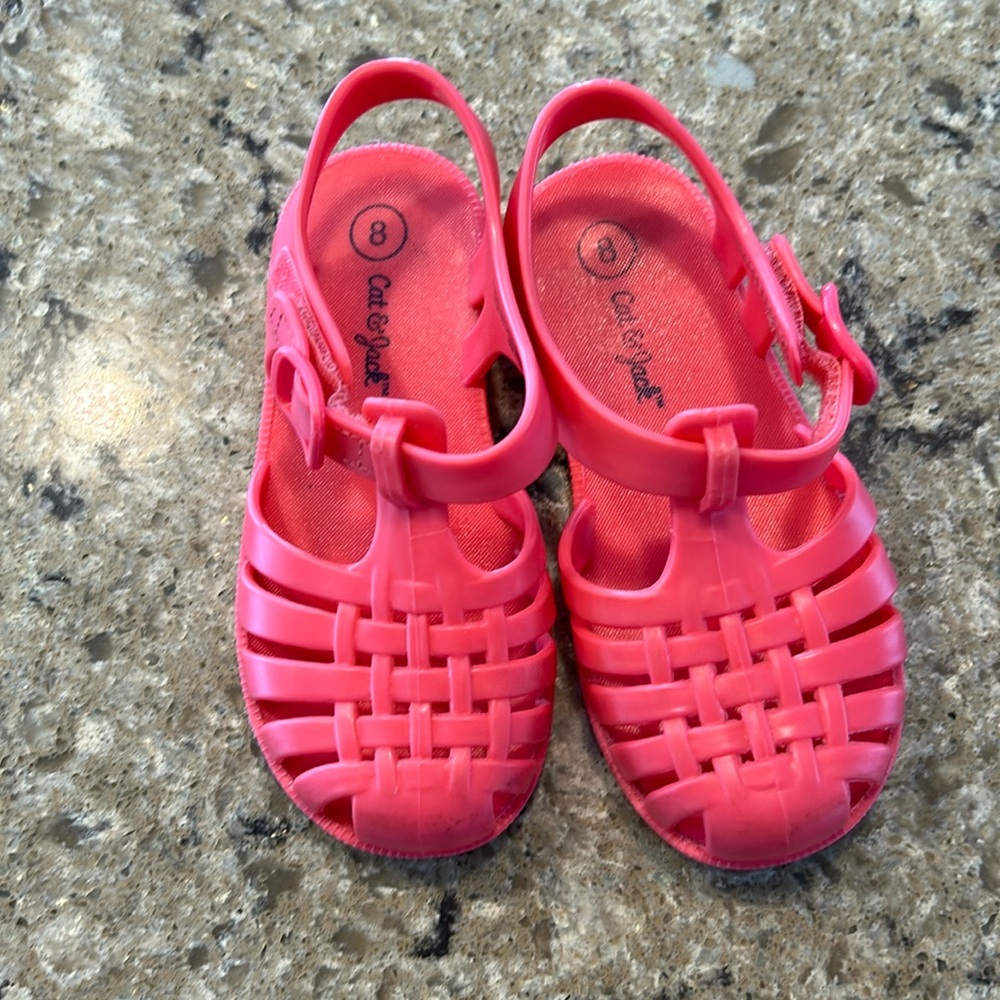 Coral Jelly Shoes
